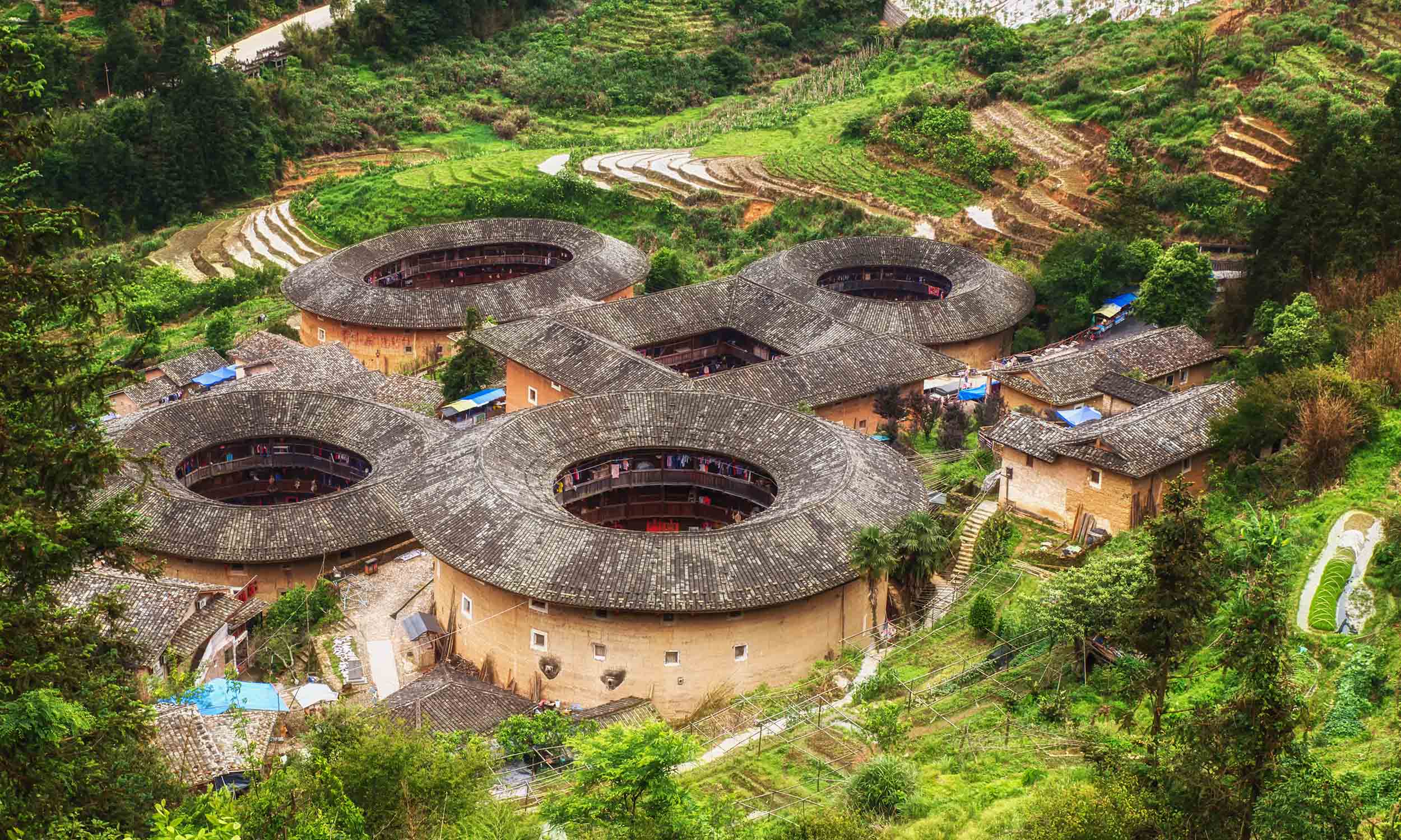 Tianluokeng Tulou cluster