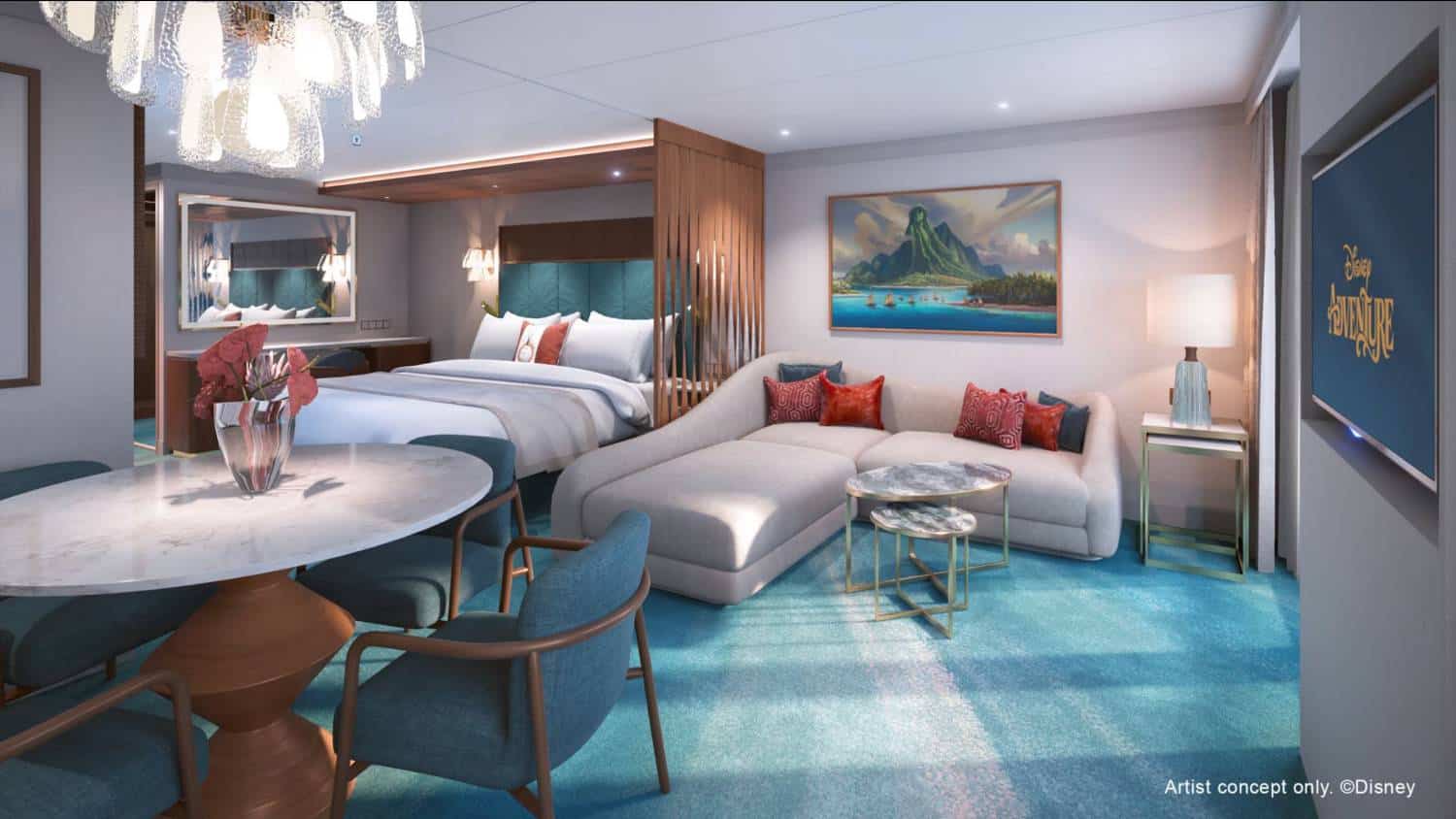 Disney Cruise Line, Disney Adventure, Disney-Inspired Accommodation, Staterooms