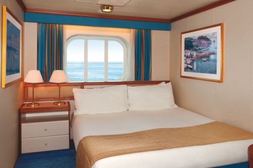 Emerald Princess Cruise, Oceanview Cabin