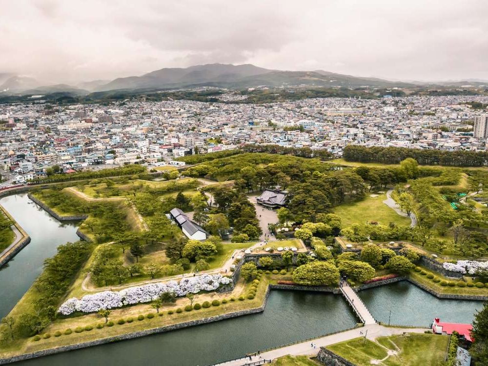 Goryokaku Fortress, Hakodate, Japan