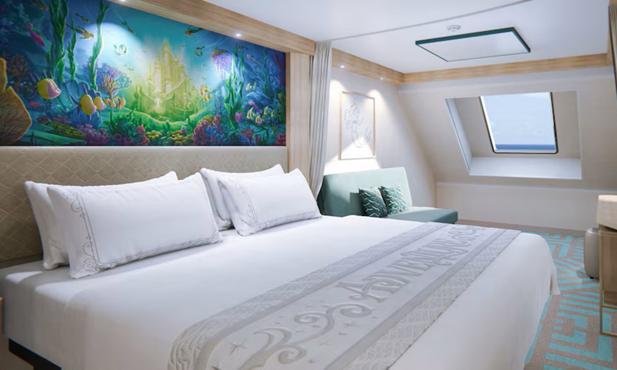 Disney Singapore - Oceanview Stateroom