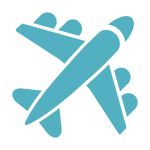 flight booking portal, flight icons, cheapest flights