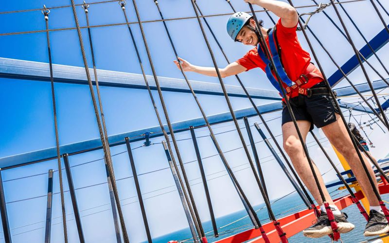 Genting Dream Rope Course