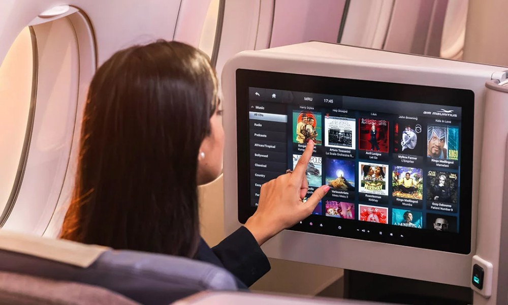 Air Mauritius Inflight Entertainment, Watch, Listen, Play