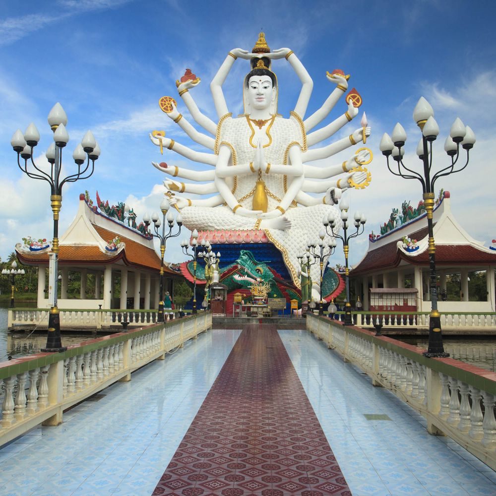 Koh Samui, Wat Plai Laem Thailand