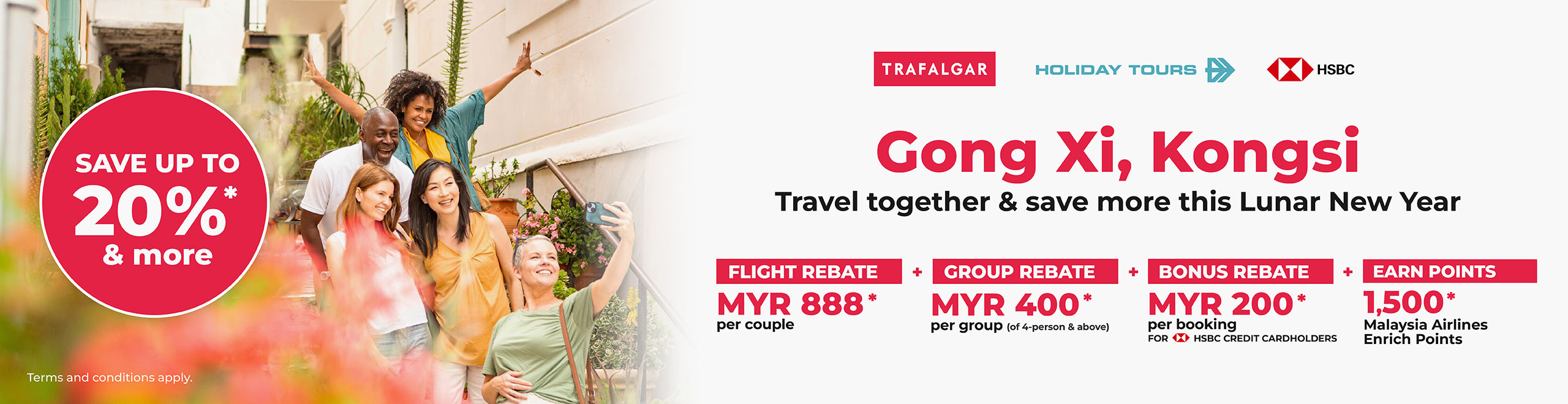 Trafalgar, CNY Promo banner 2025